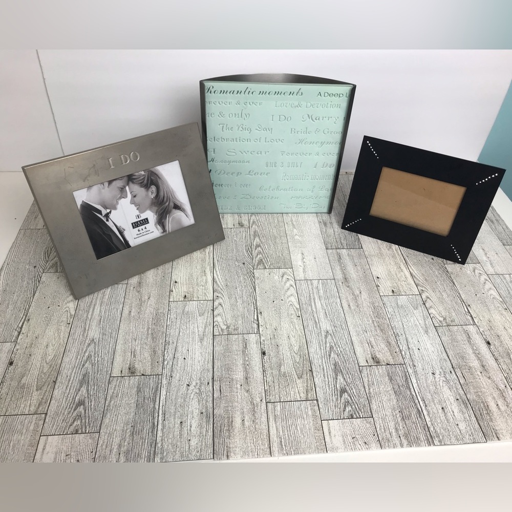 Set of 3 Wedding Photo Frames